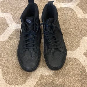 Black Vans High Tops size 11.5